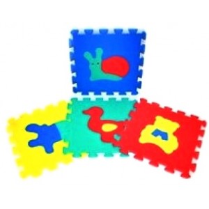 Veľké penové puzzle Zvieratká